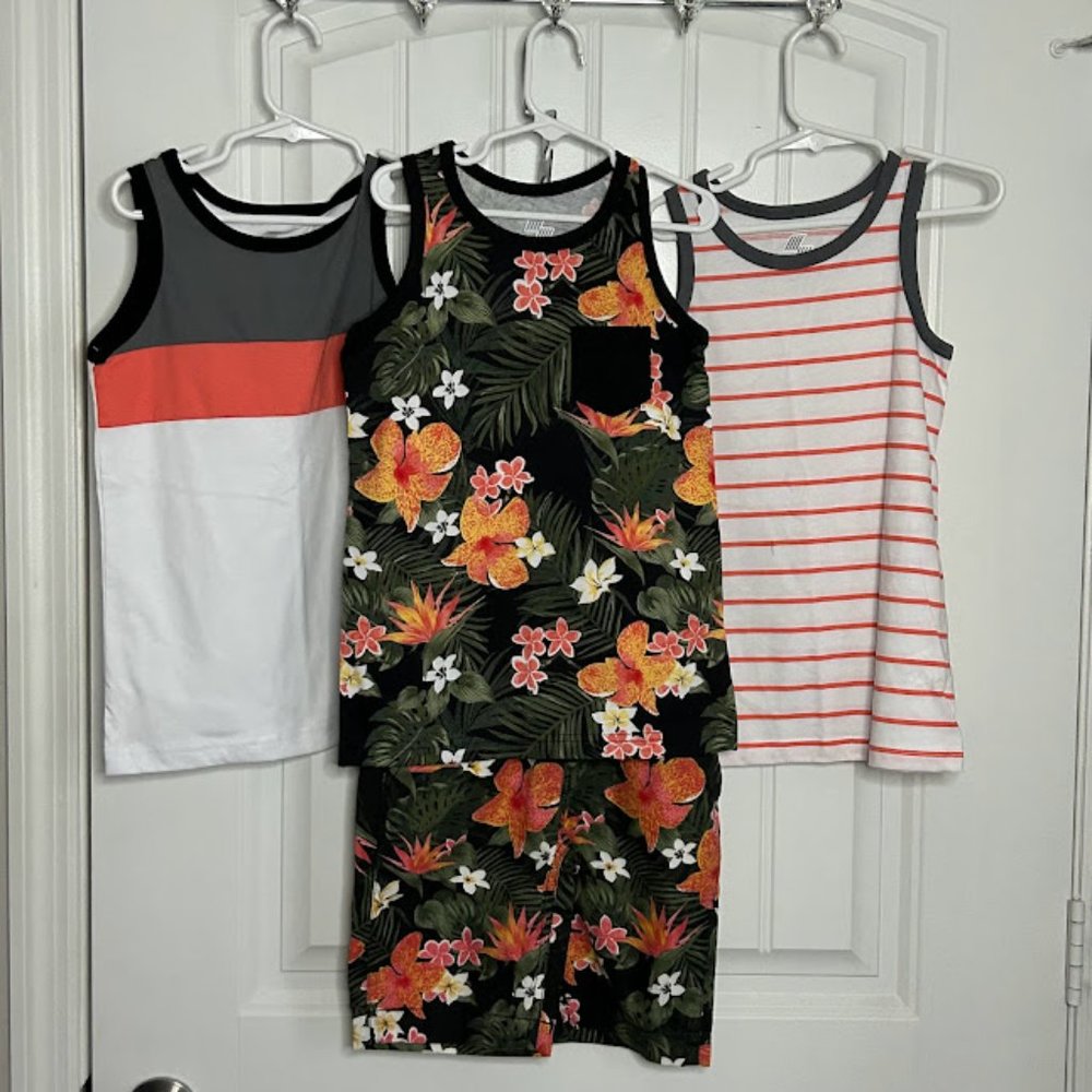 Boys Summer Short Set 6